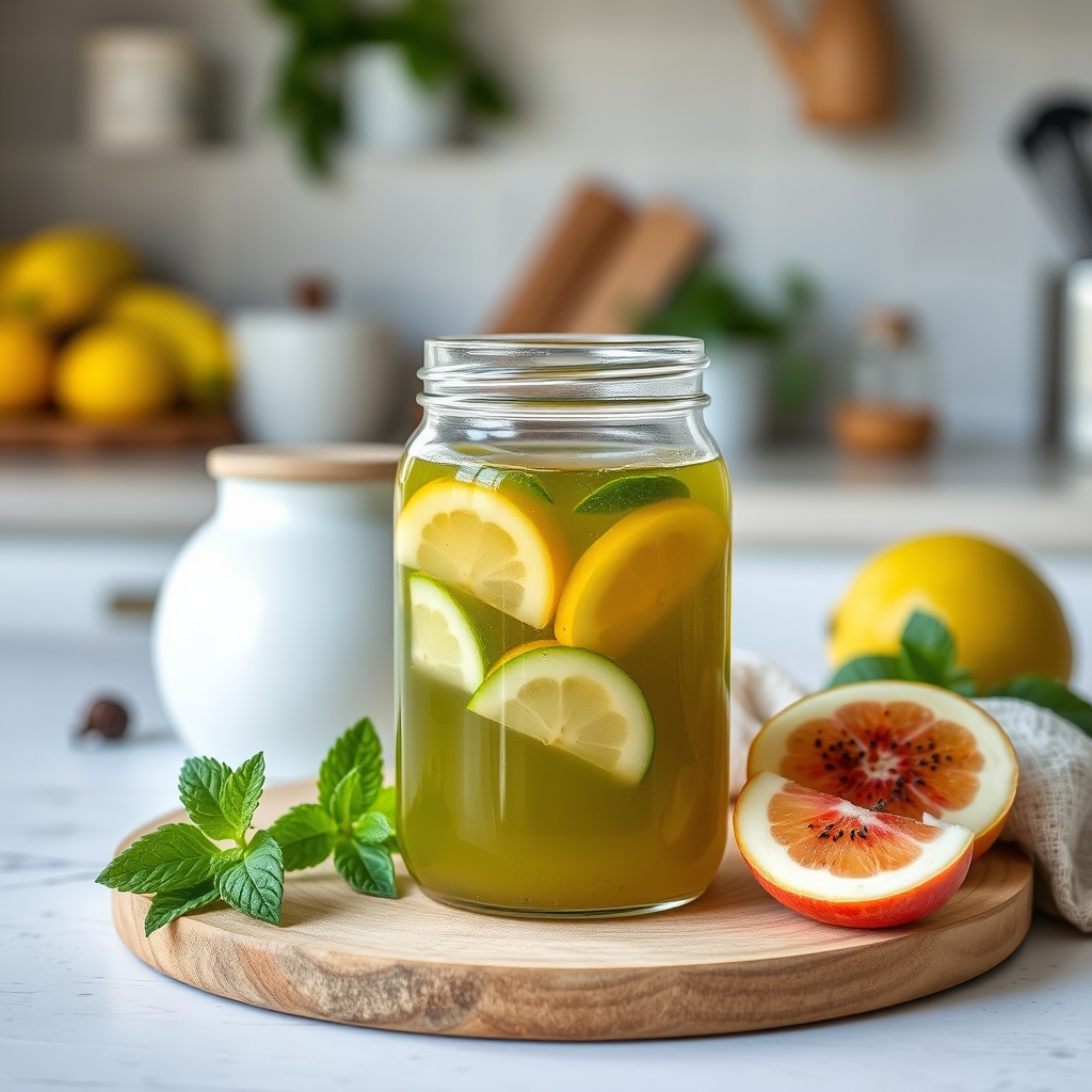 Préparez votre propre sirop menthe maison rec — conserver menthe fraiche