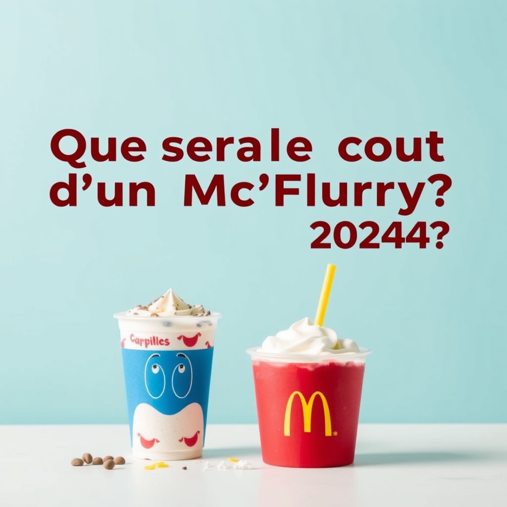 Quel sera le coût dun McFlurry en 2024 ?