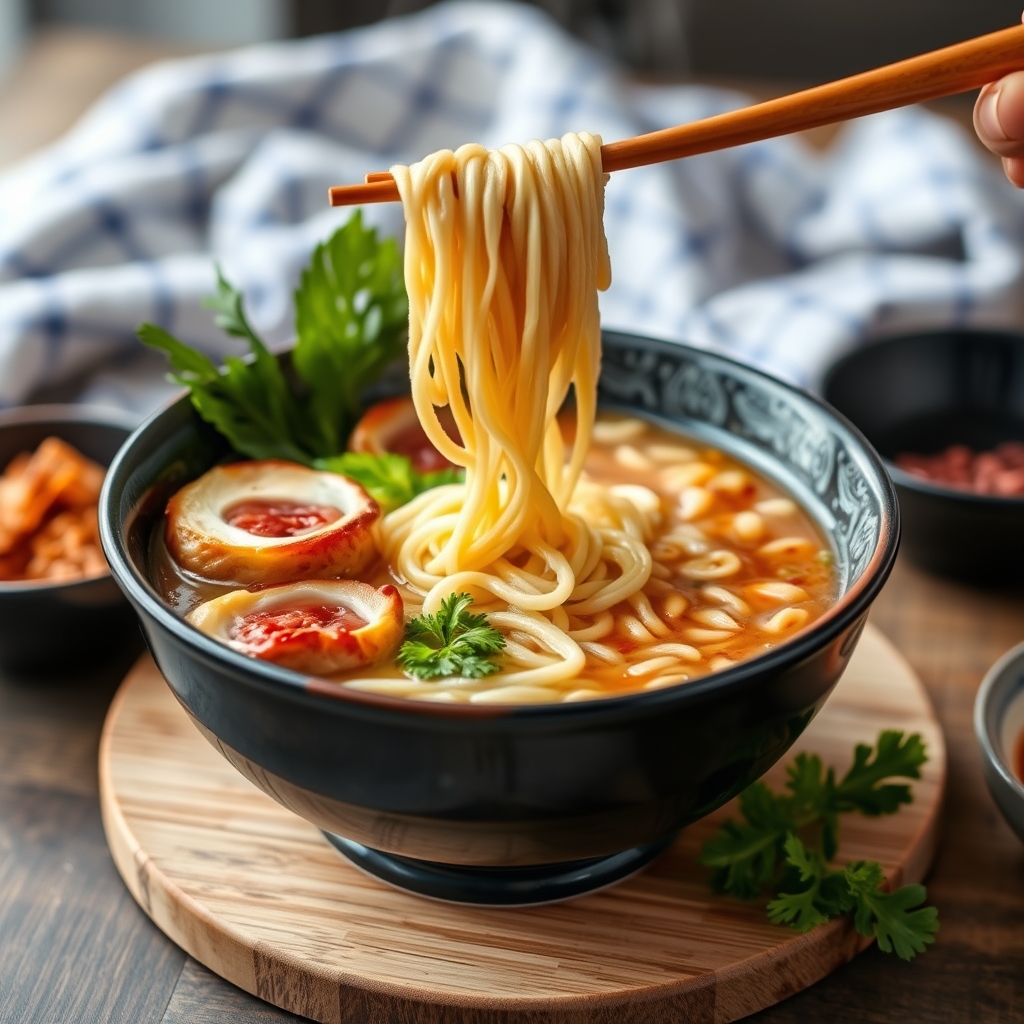 découvrez une recette simple et rapide pour préparer un délicieux ramen au porc, parfait pour un repas réconfortant et s