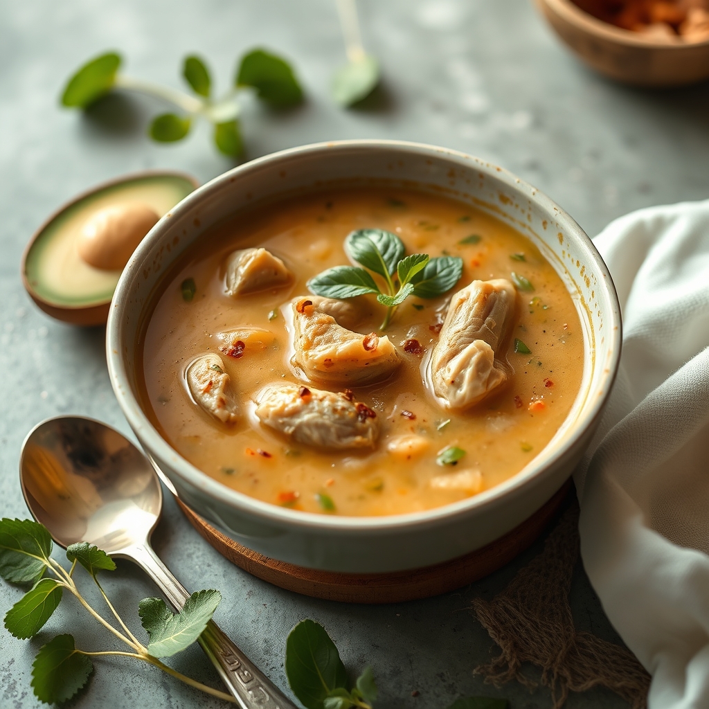 découvrez notre recette de soupe thaï au poulet, idéale pour renforcer votre immunité grâce à des ingrédients naturels e