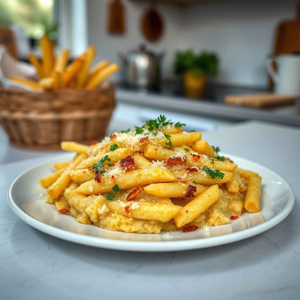 Succombez à tentation frites polenta au parme — polenta c'est quoi au juste