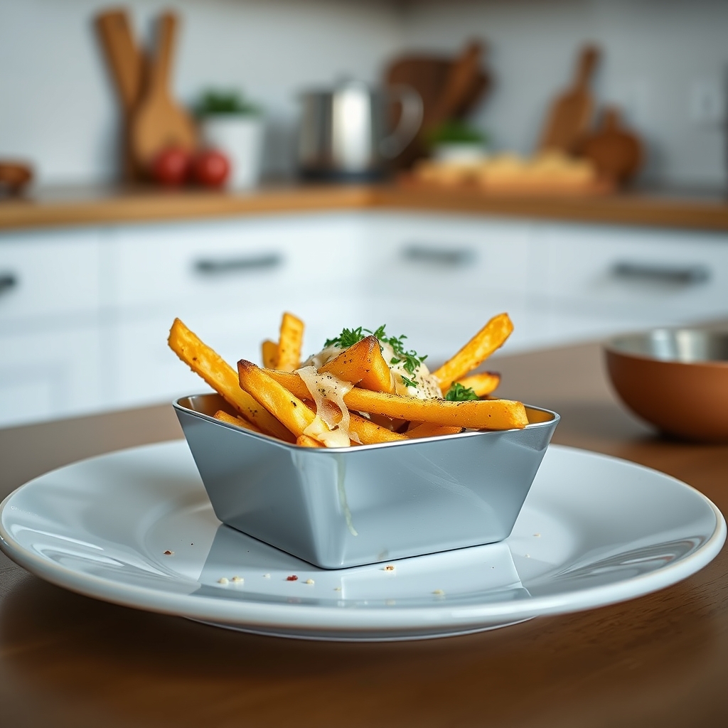 Succombez à tentation frites polenta au parme — Frites polenta au four