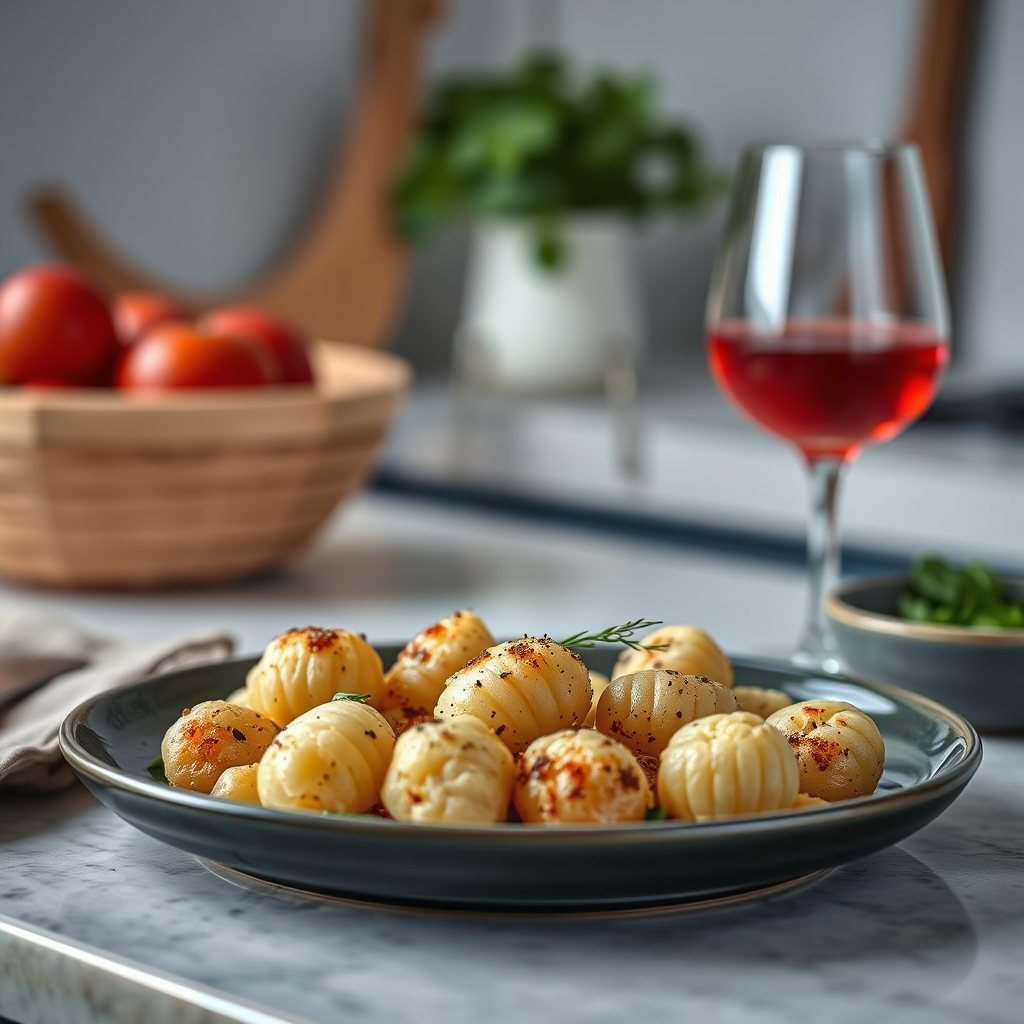 Transformez apéritifs avec cette recette auda — cuire gnocchis croustillants à