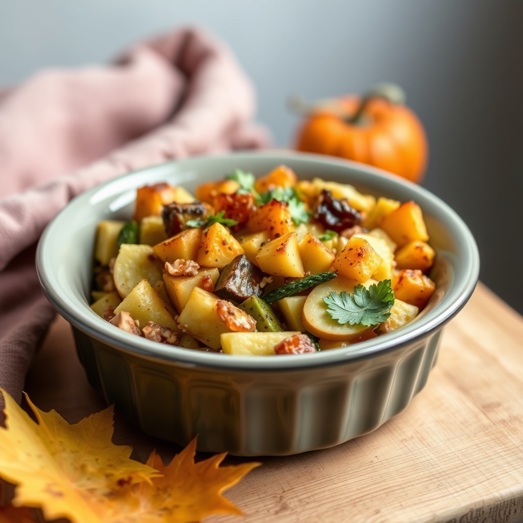 découvrez notre recette savoureuse de gratin automnal, élaborée avec des légumes de saison et relevée d’épices douces. u