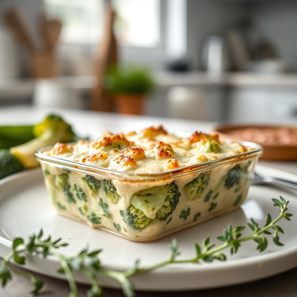 gratin brocolis à béchamel légère recette exp — Ingrédients