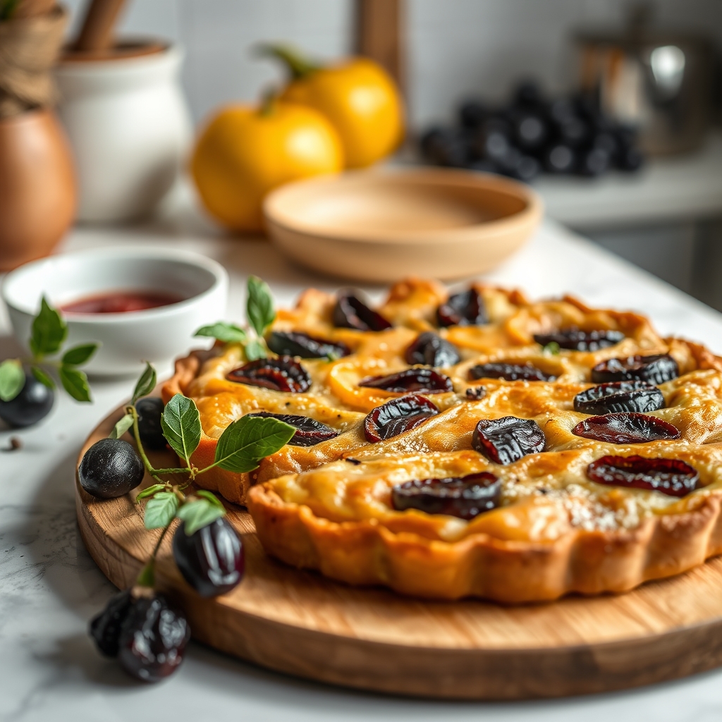 incontournable l'automne savoureuse tarte rus — choix prunes étape cruciale