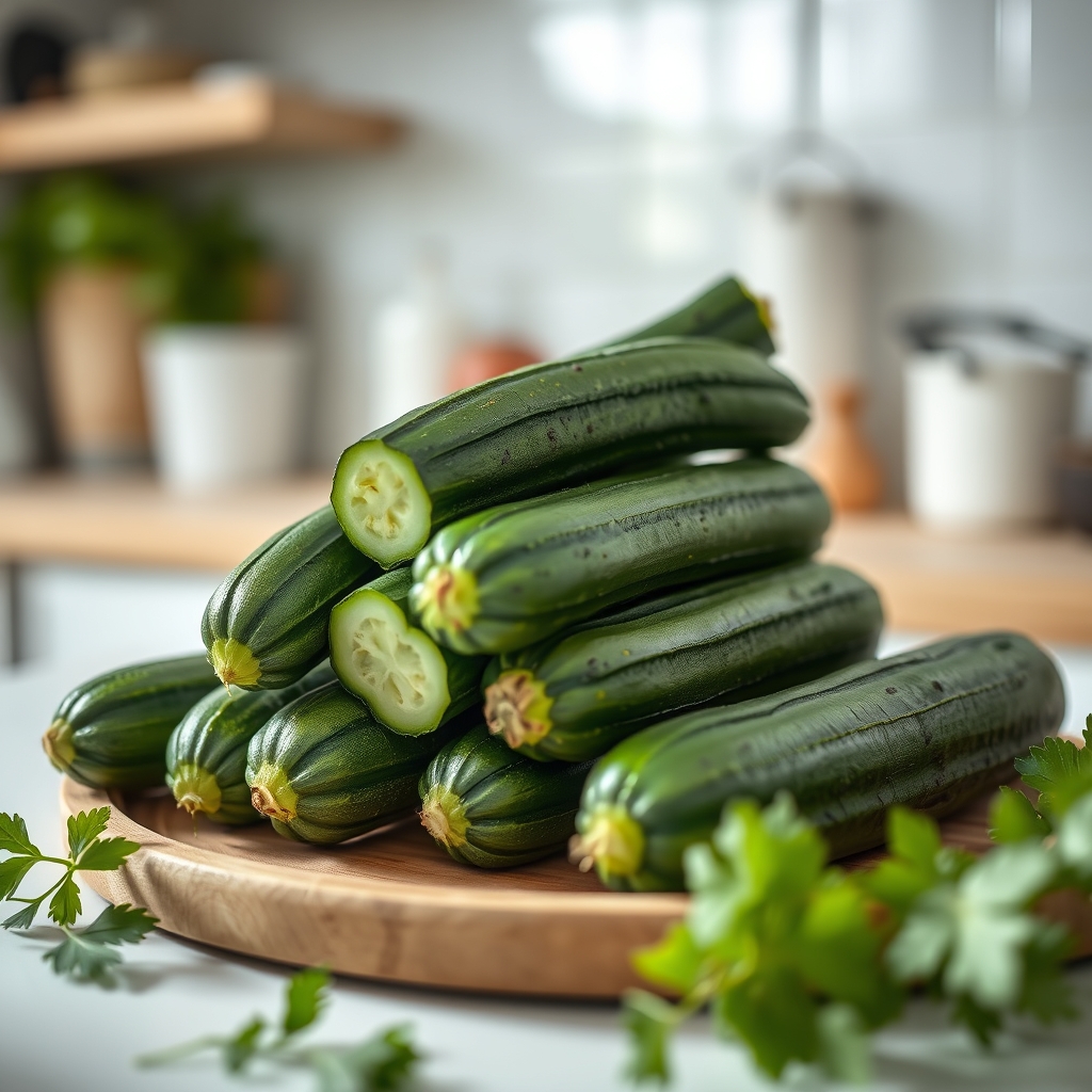 Vous conservez courgettes au réfrigérateur c' — Conservation temporaire ou lon
