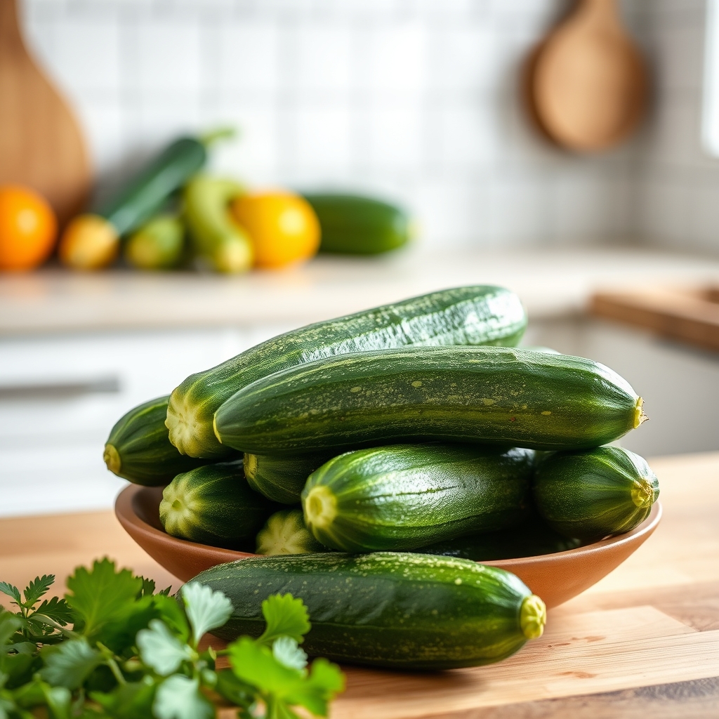 Vous conservez courgettes au réfrigérateur c' — astuce en plus pour garder cou