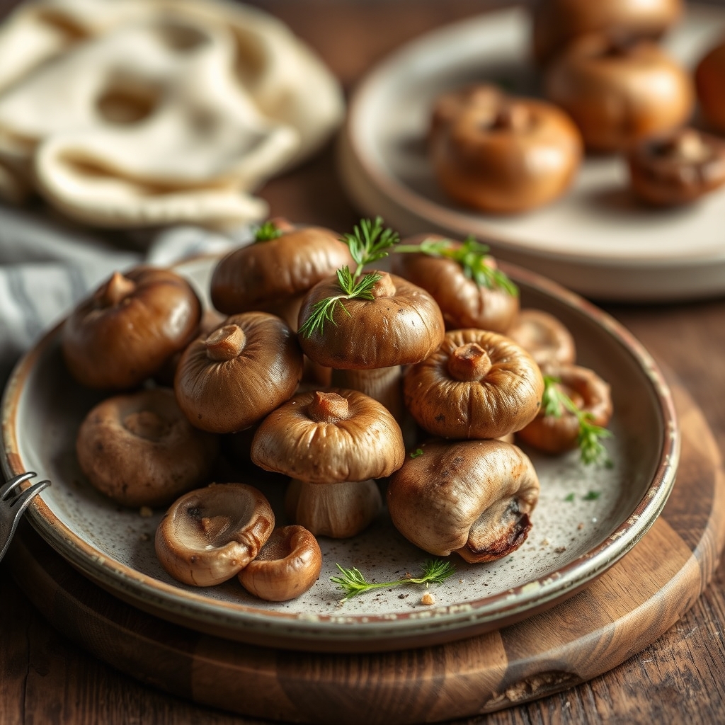 Ingrédients Authentiques de la Croûte aux Champignons Franc-Comtoise · recette croûte aux champignons franc-comtoise