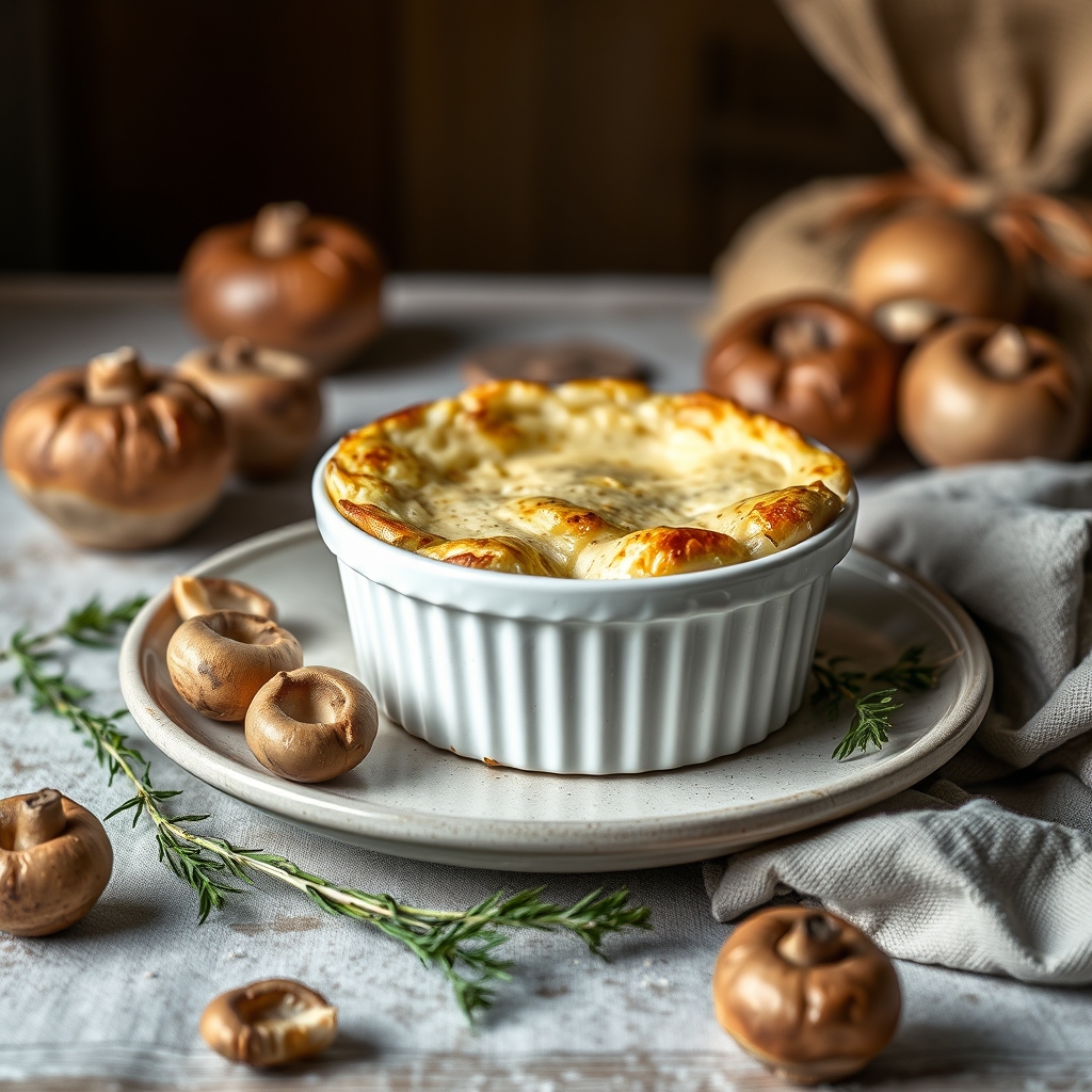 Photo : Recette Croûte aux Champignons Franc-Comtoise : Les Meilleurs Ingrédients et Astuces